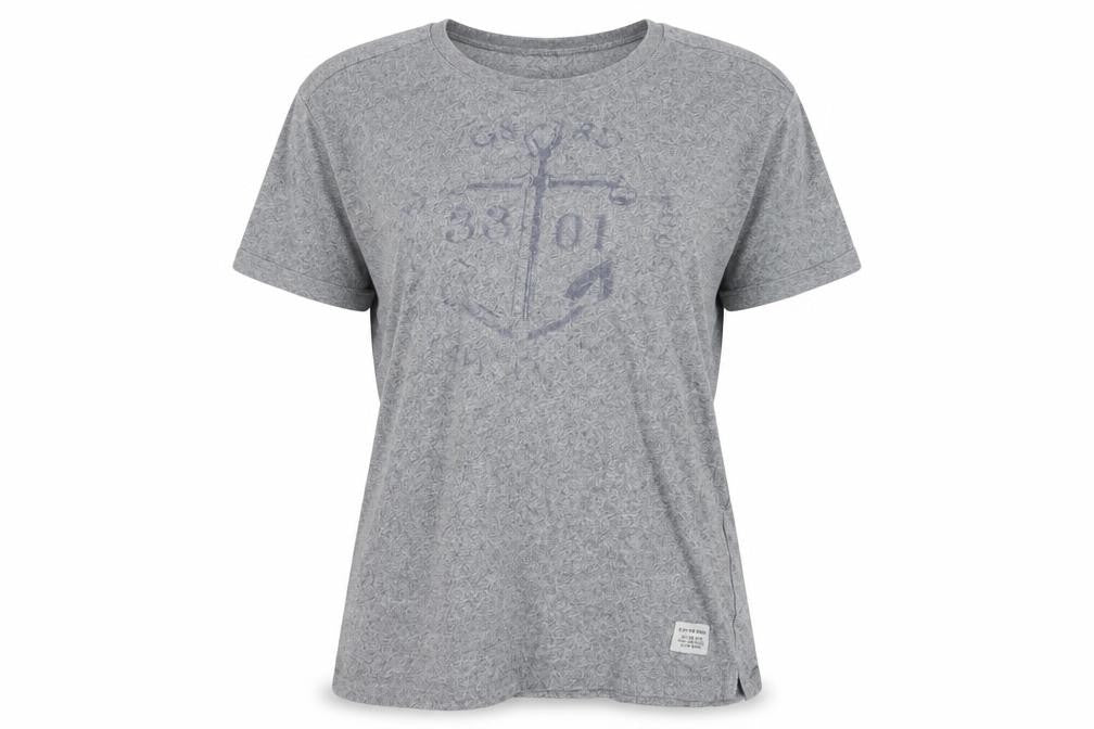 G-Star Unisex Grey M T-Shirt, Casual Jersey Crew Neck