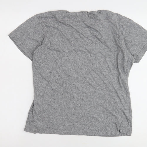 G-Star Unisex Grey M T-Shirt, Casual Jersey Crew Neck
