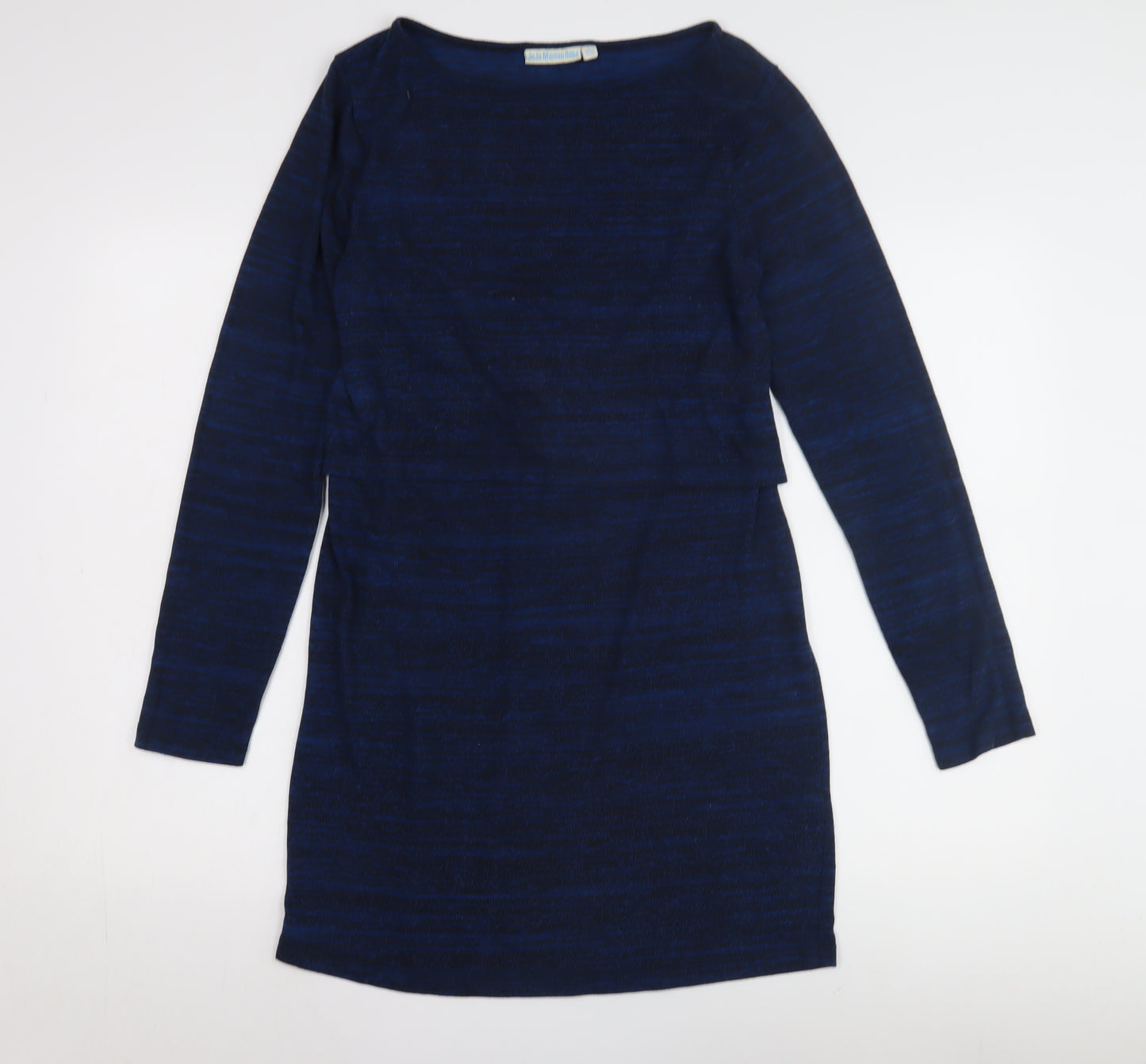 JoJo Maman Bébé Women's Blue Shift Dress M