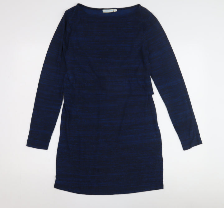 JoJo Maman Bébé Women's Blue Shift Dress M