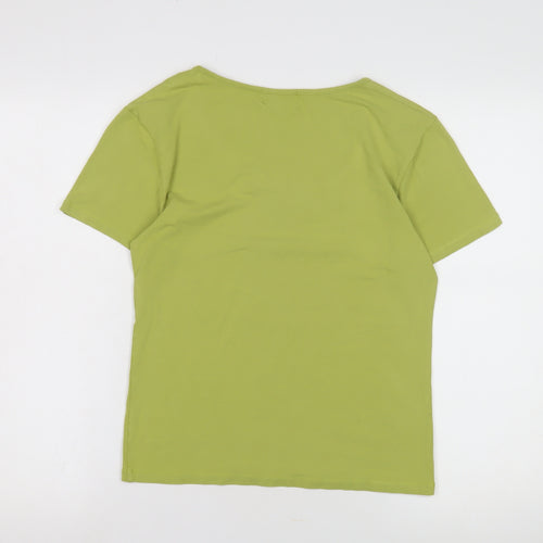 Paul Costelloe Dressage Women's Green Scoop Neck T-Shirt