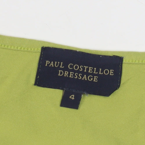 Paul Costelloe Dressage Women's Green Scoop Neck T-Shirt