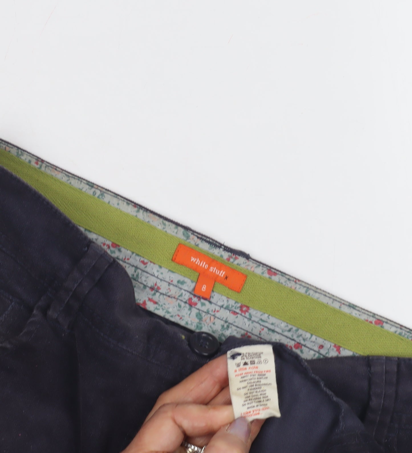 White Stuff Women's Black Pencil Skirt Size 8