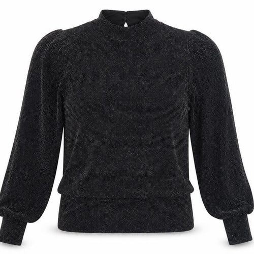 Lipsy London Women's Black High Neck Blouse Size 12