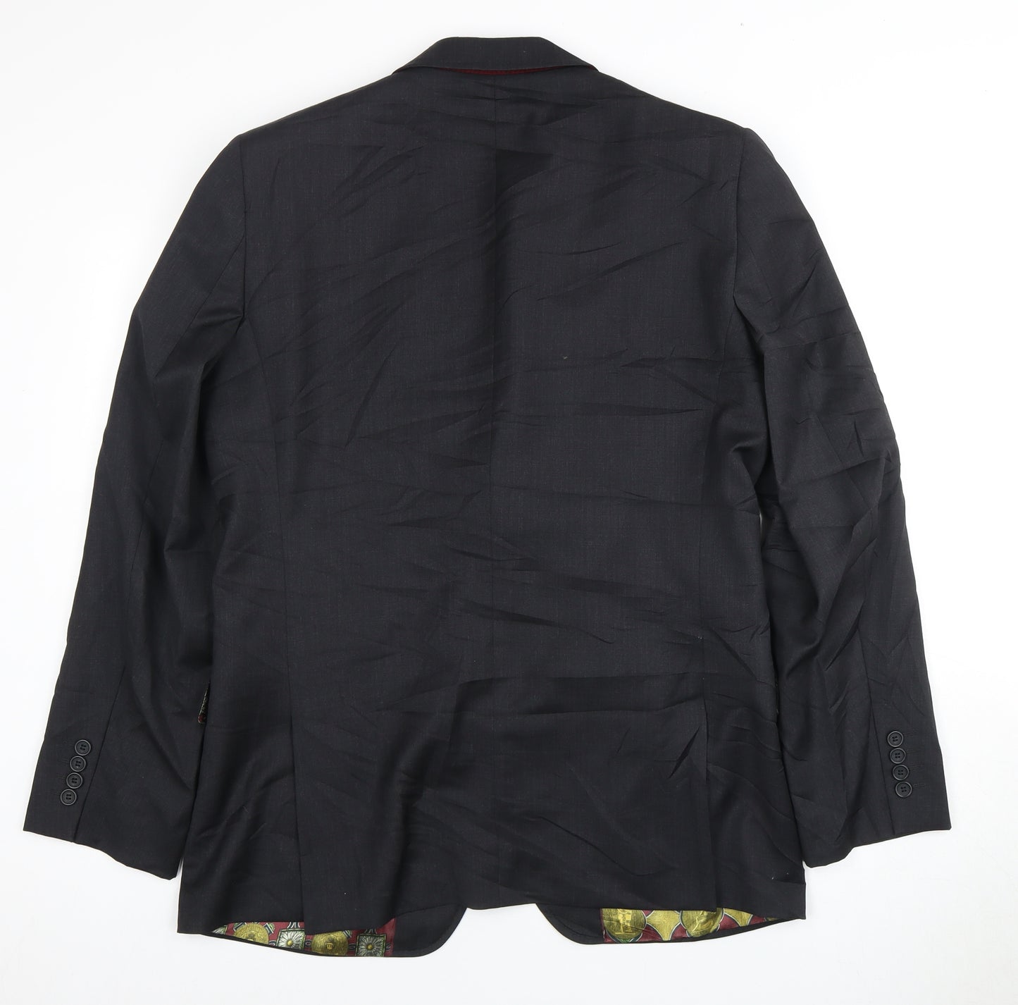 Ted Baker Men's Black Suit Jacket 40R Double-Vented