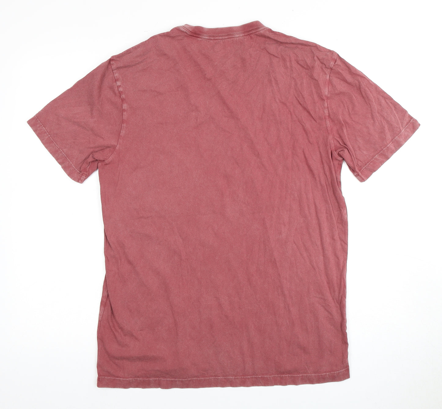 American Eagle Men's Red Small Crew Neck T-Shirt