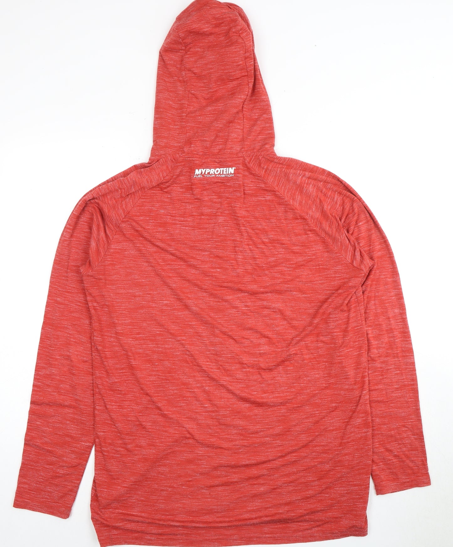 MYPROTEIN Men's Red Full Zip Hoodie L
