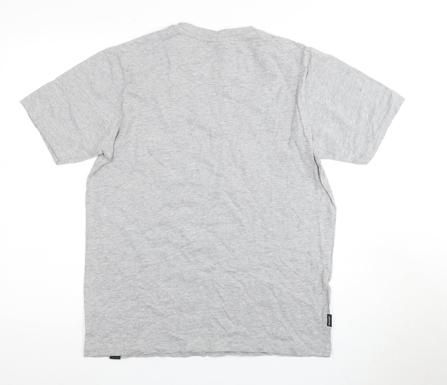 Slazenger Unisex Grey Crew Neck T-Shirt M