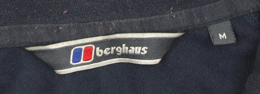 Berghaus Men's Blue M Fleece Jacket with Full Zip