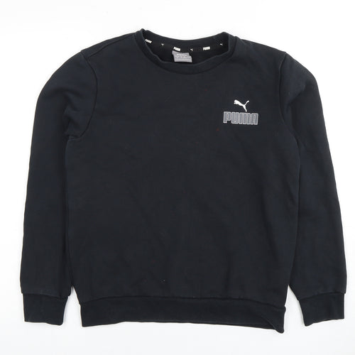 Puma Men's Black XS Pullover Sweatshirt - Comfortable & Stylish