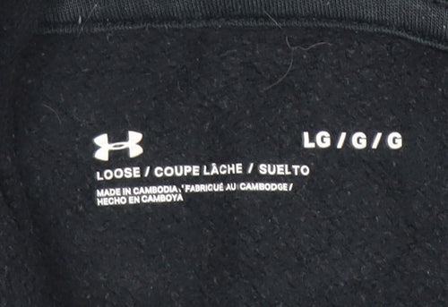 Under Armour Men's Black Pullover Hoodie Large