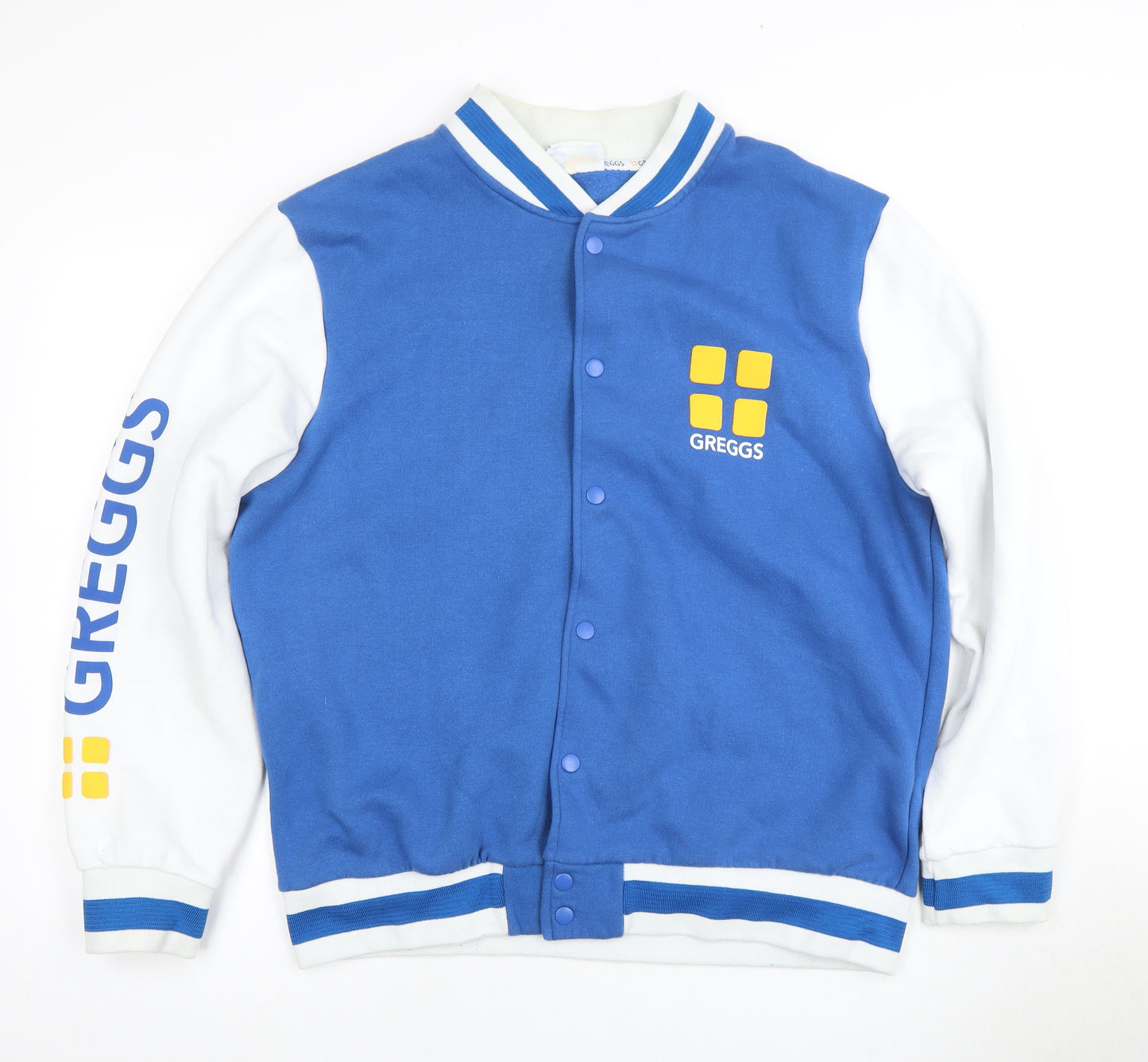 Greggs Men's 2XL Blue Varsity Jacket