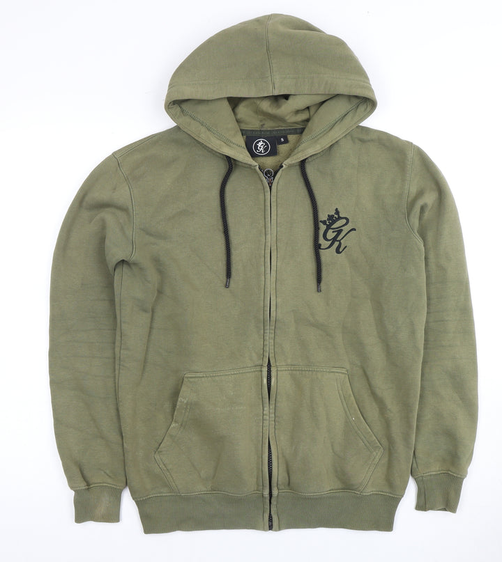 Gym King Men's Green Full Zip Hoodie S