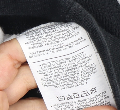 Nike Men's Grey Full Zip Hoodie XS