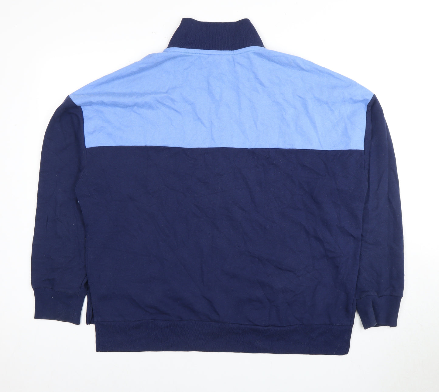 Victoria's Secret Blue Full Zip Sweatshirt M