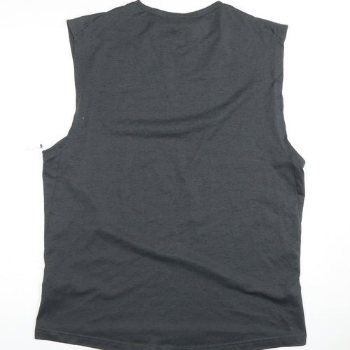 Nike Men's Black Gym Tank L Moisture Wicking