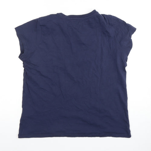 Uniqlo Blue E.T. Graphic T-Shirt Unisex Size M