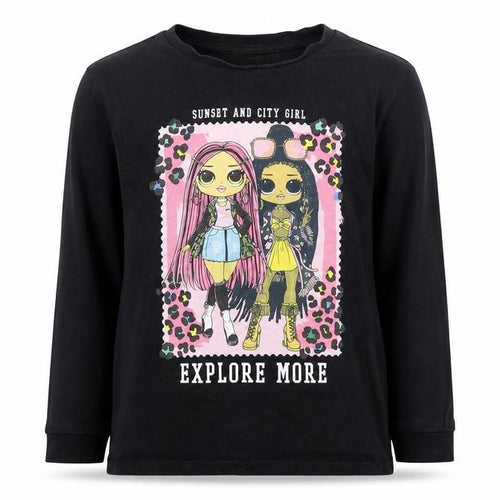 Marks and Spencer Girls Black LOL Surprise T-Shirt 9-10 Years