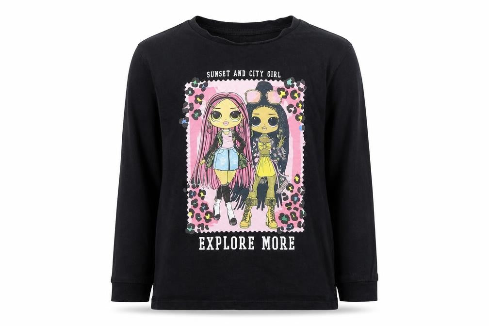 Marks and Spencer Girls Black LOL Surprise T-Shirt 9-10 Years