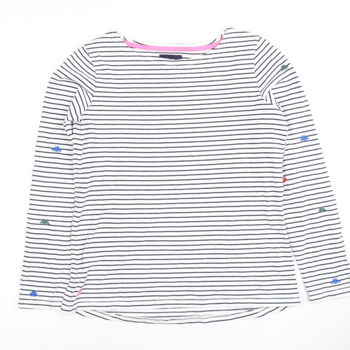 Joules Women's Striped Long Sleeve T-Shirt, Size 10