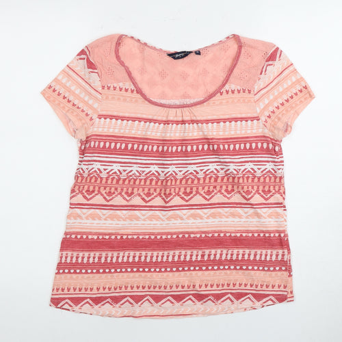 Mountain Warehouse Women's Pink Tribal T-Shirt, Size 10