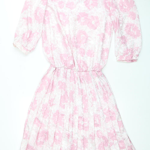 Berkertex Women Pink Floral Dress Size 12