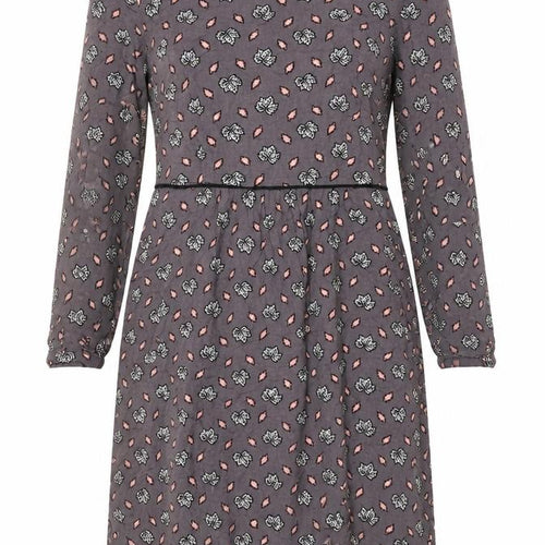 Boden Women's Floral Dress Size 12 Multicoloured Long Sleeve