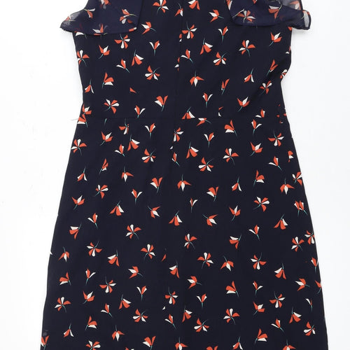 BHS Women’s Multicoloured Floral Dress, Size 12