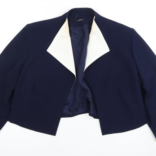 Roman Women's Blue Tuxedo Blazer Size 18