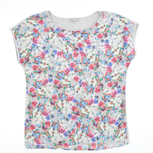 Oliver Bonas Women's Multicoloured Floral T-Shirt