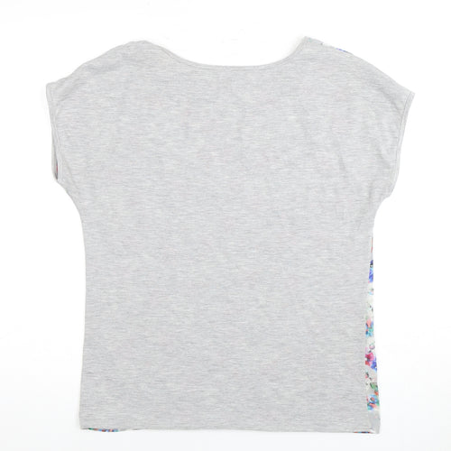 Oliver Bonas Women's Multicoloured Floral T-Shirt