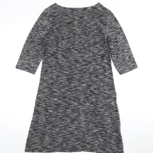 White Stuff Women's Grey Shift Dress Size 10