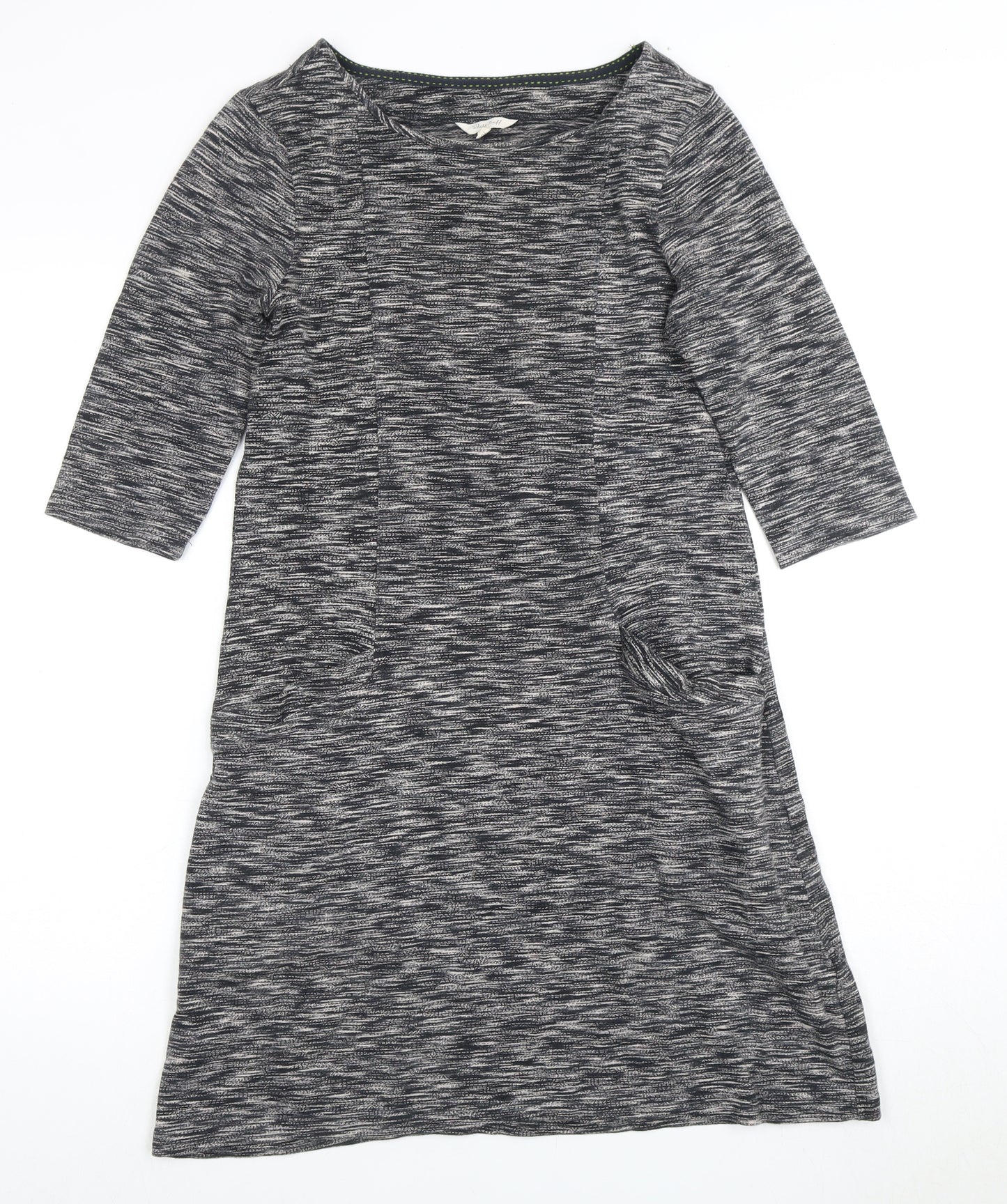 White Stuff Women's Grey Shift Dress Size 10