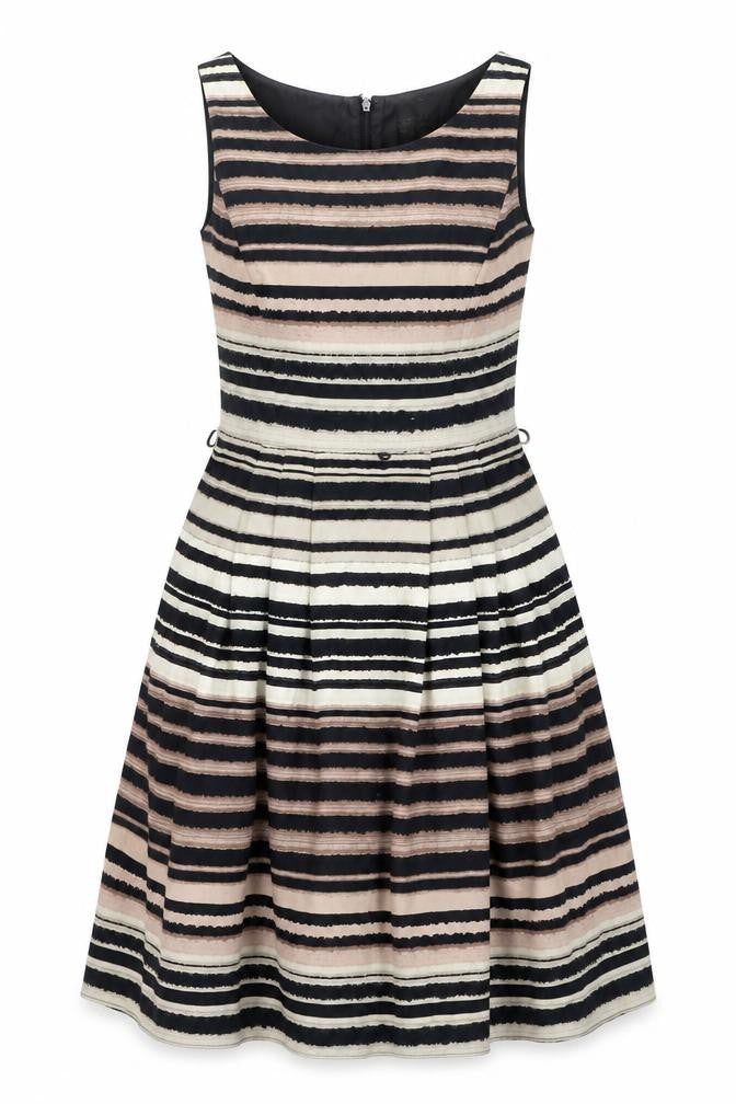 Principles by Ben de Lisi Sleeveless Women's Striped Dress Size 10