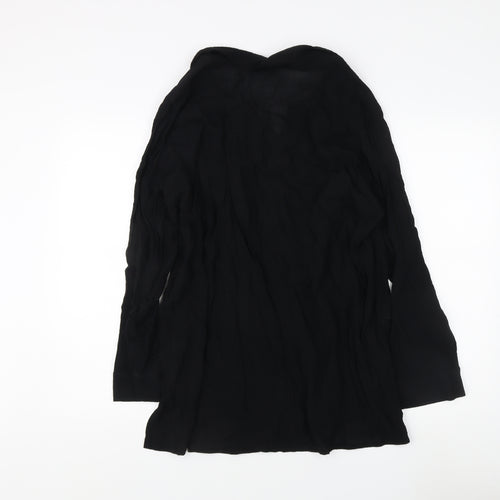 Marks and Spencer Women's Black Button-Up Shirt Size 20