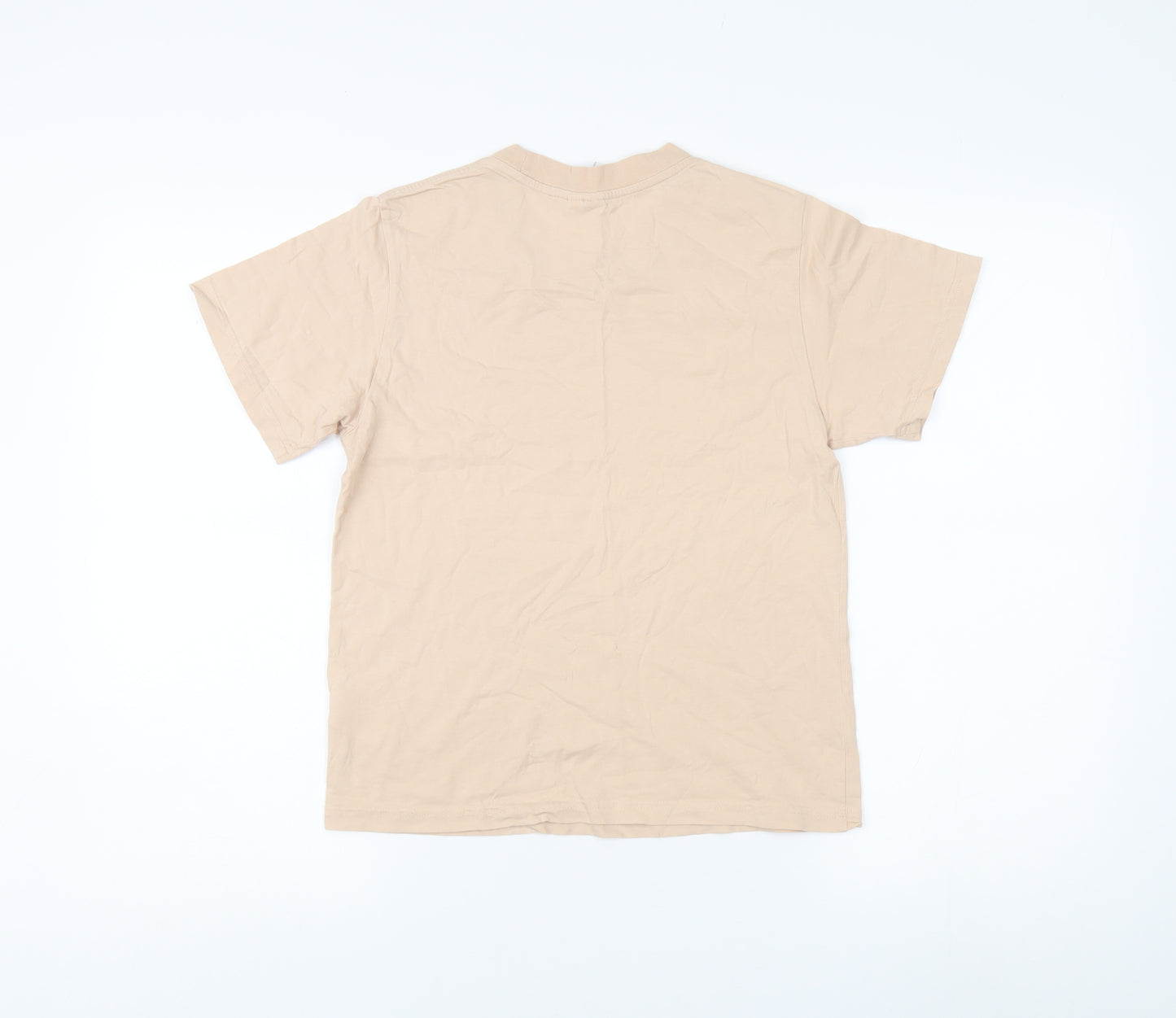 & Other Stories Women's Beige T-Shirt Size 12