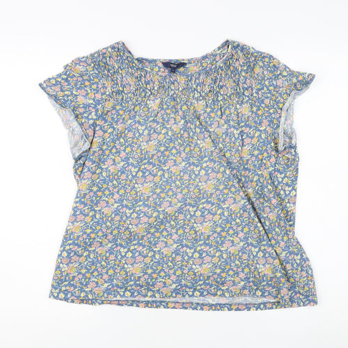 Next Women's Floral Multicoloured Blouse, Size 14