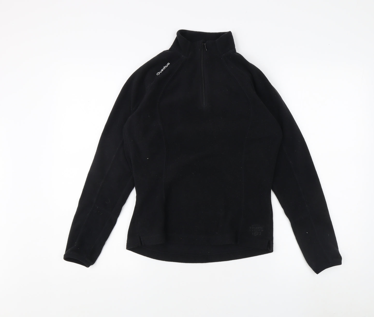 Quechua Black Fleece Zip Sweatshirt XS Unisex