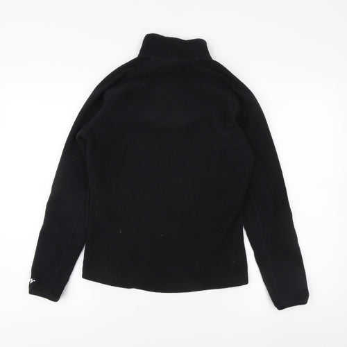 Quechua Black Fleece Zip Sweatshirt XS Unisex