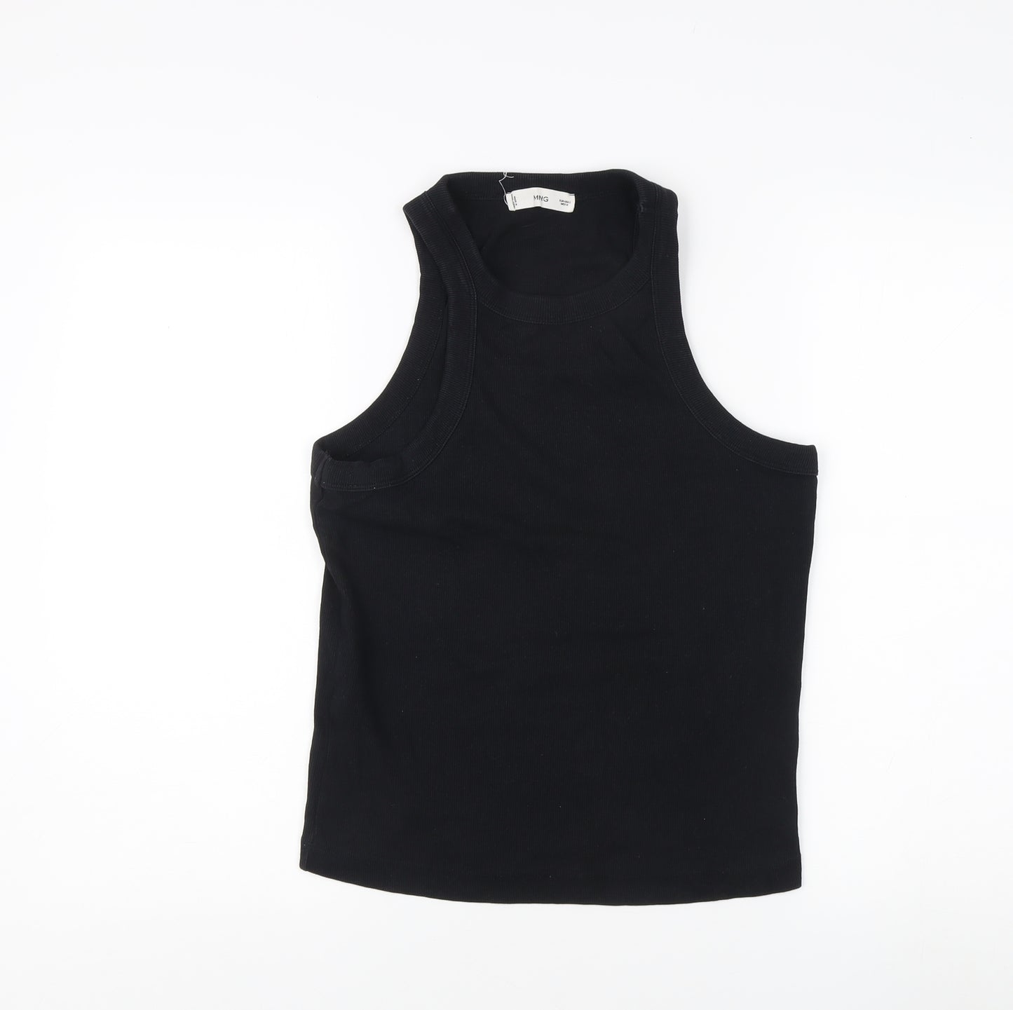MNG Women's Black Sleeveless Tank Top Size L