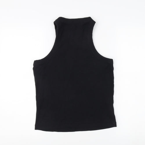 MNG Women's Black Sleeveless Tank Top Size L