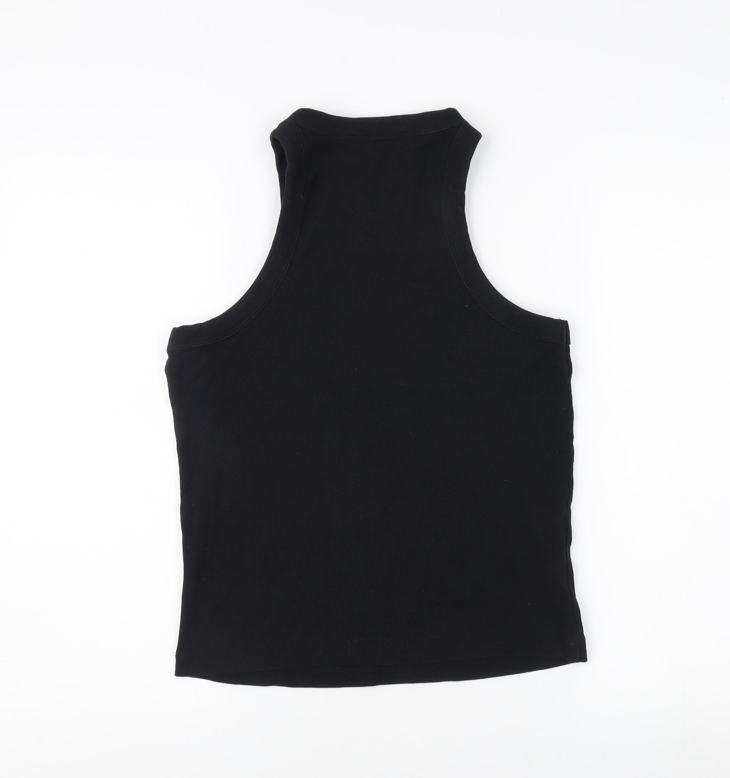 MNG Women's Black Sleeveless Tank Top Size L