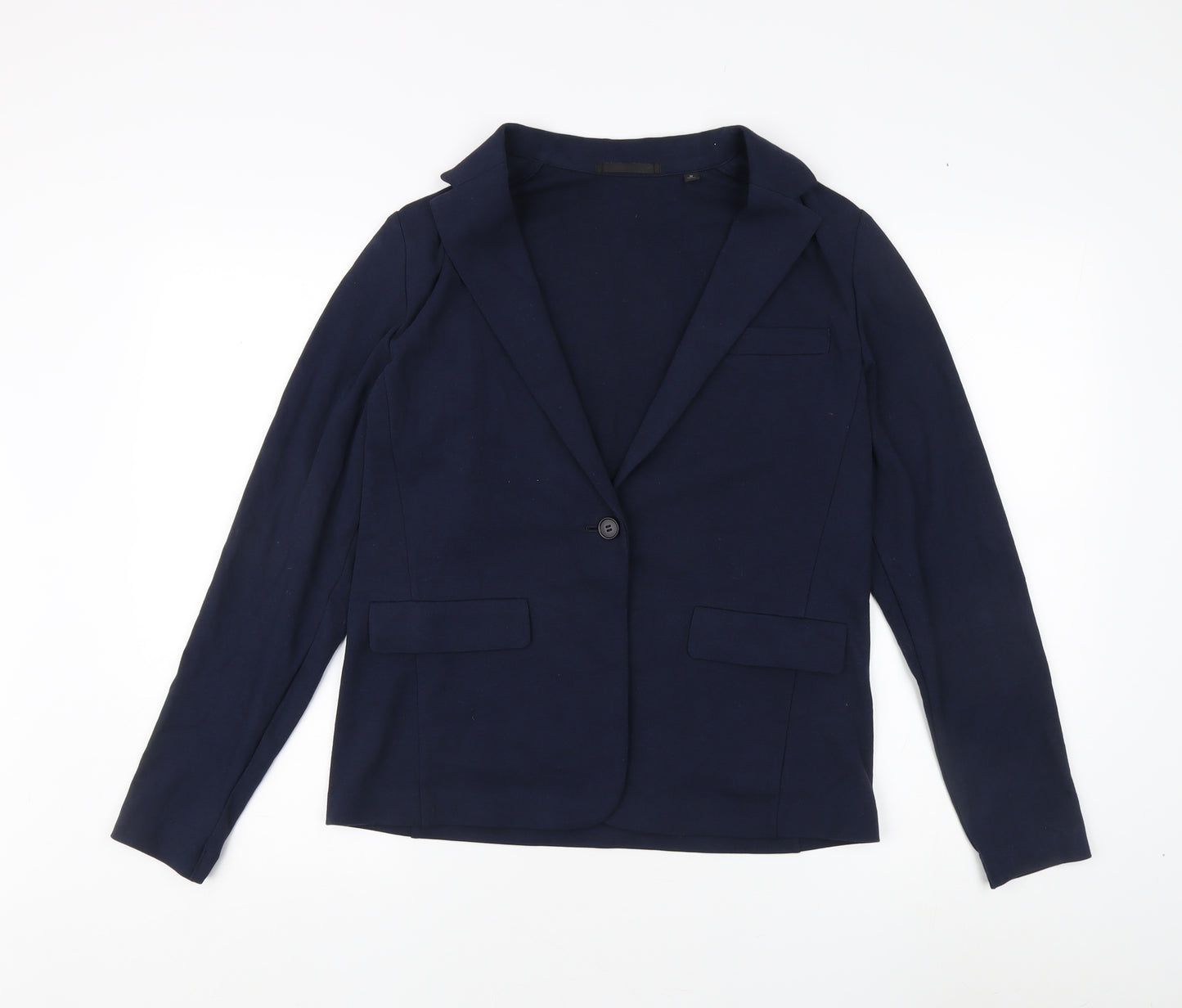 Women's Blue Blazer, Mid-Length, Business/Casual
