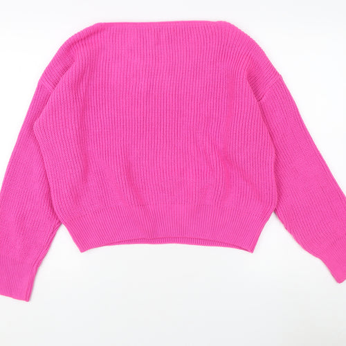 Friends Like These Pink Pullover Jumper, UK 12, Women's