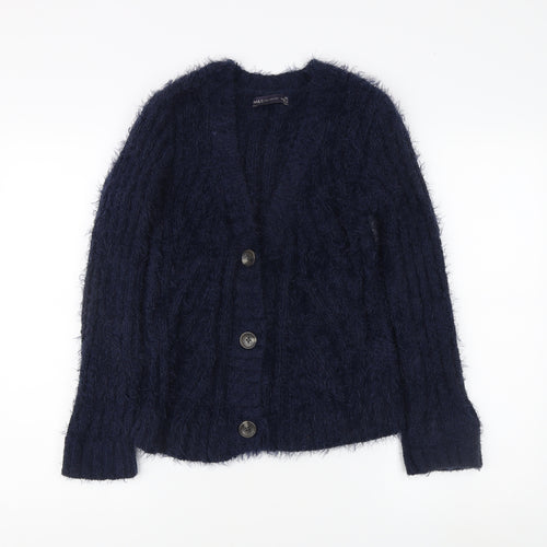 Marks and Spencer Women’s Blue Cardigan XS