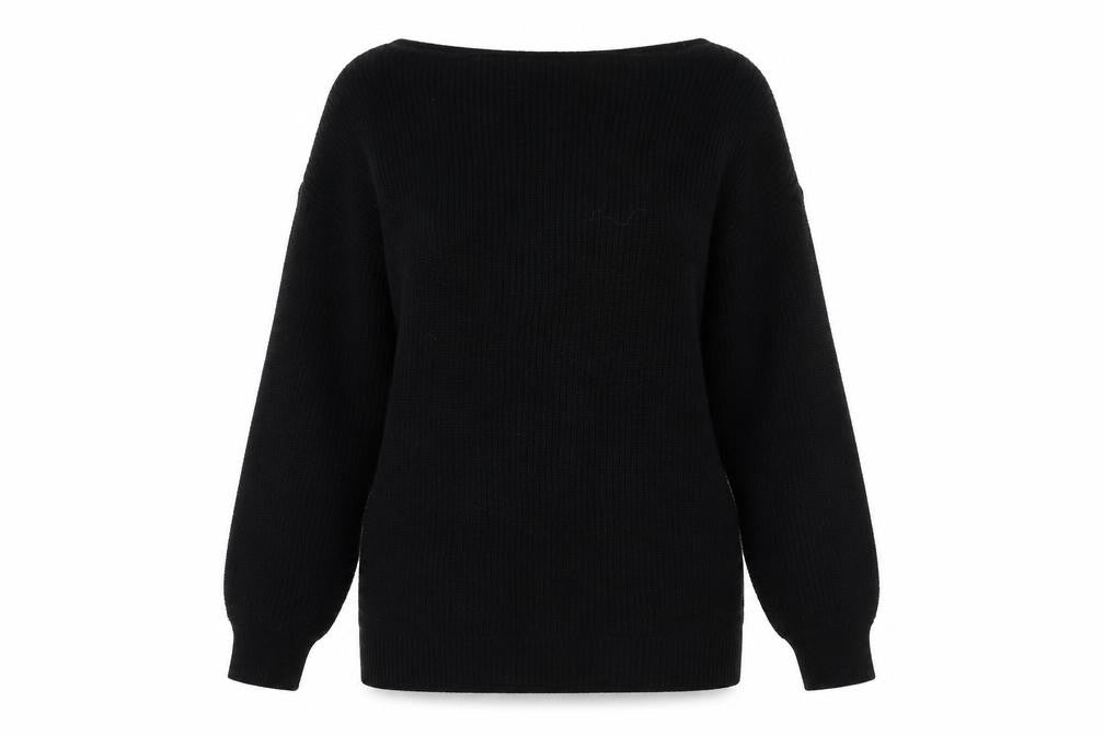 Front view of Friends Like These Women's Black Jumper, size 12