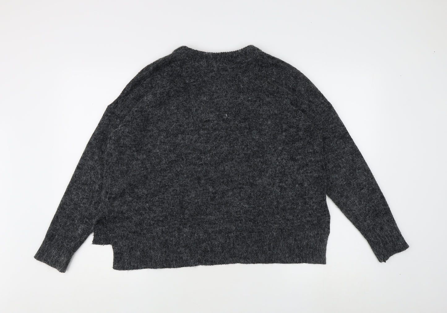 BDG Women's Grey Crew Neck Jumper XS