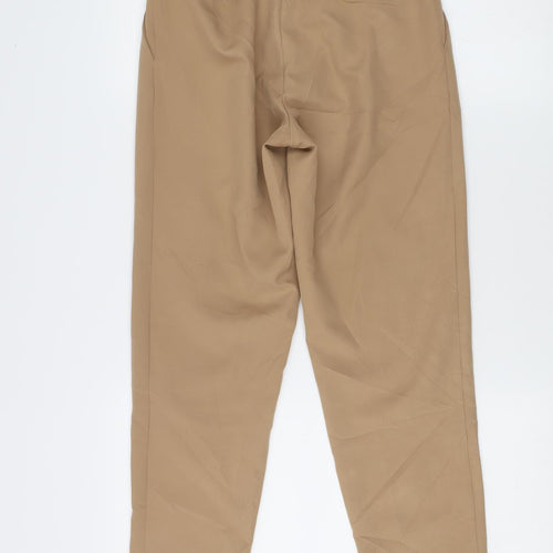 New Look Women's Beige Trousers, Size 6