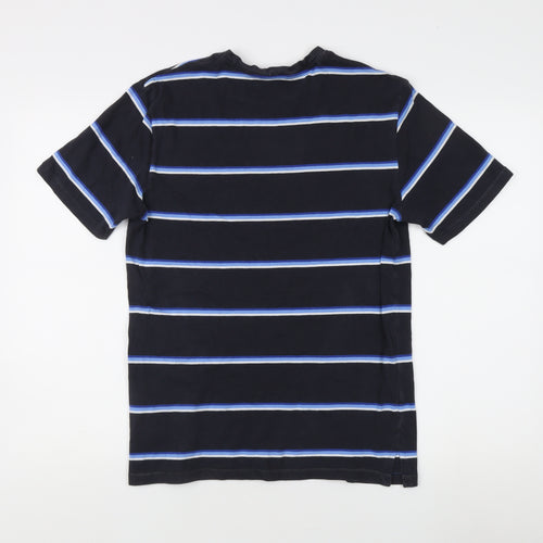 Only & Sons Men's Blue Striped T-Shirt, Size S