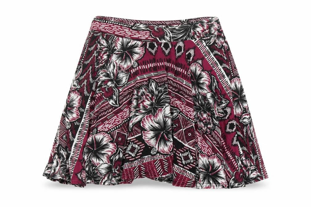 Boohoo Women's Multicoloured Floral A-Line Skirt Size 10